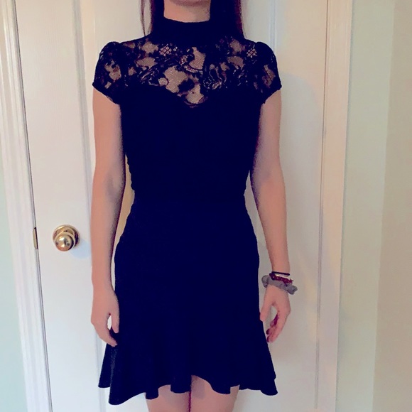 Black Lace Shirt - Picture 1 of 6